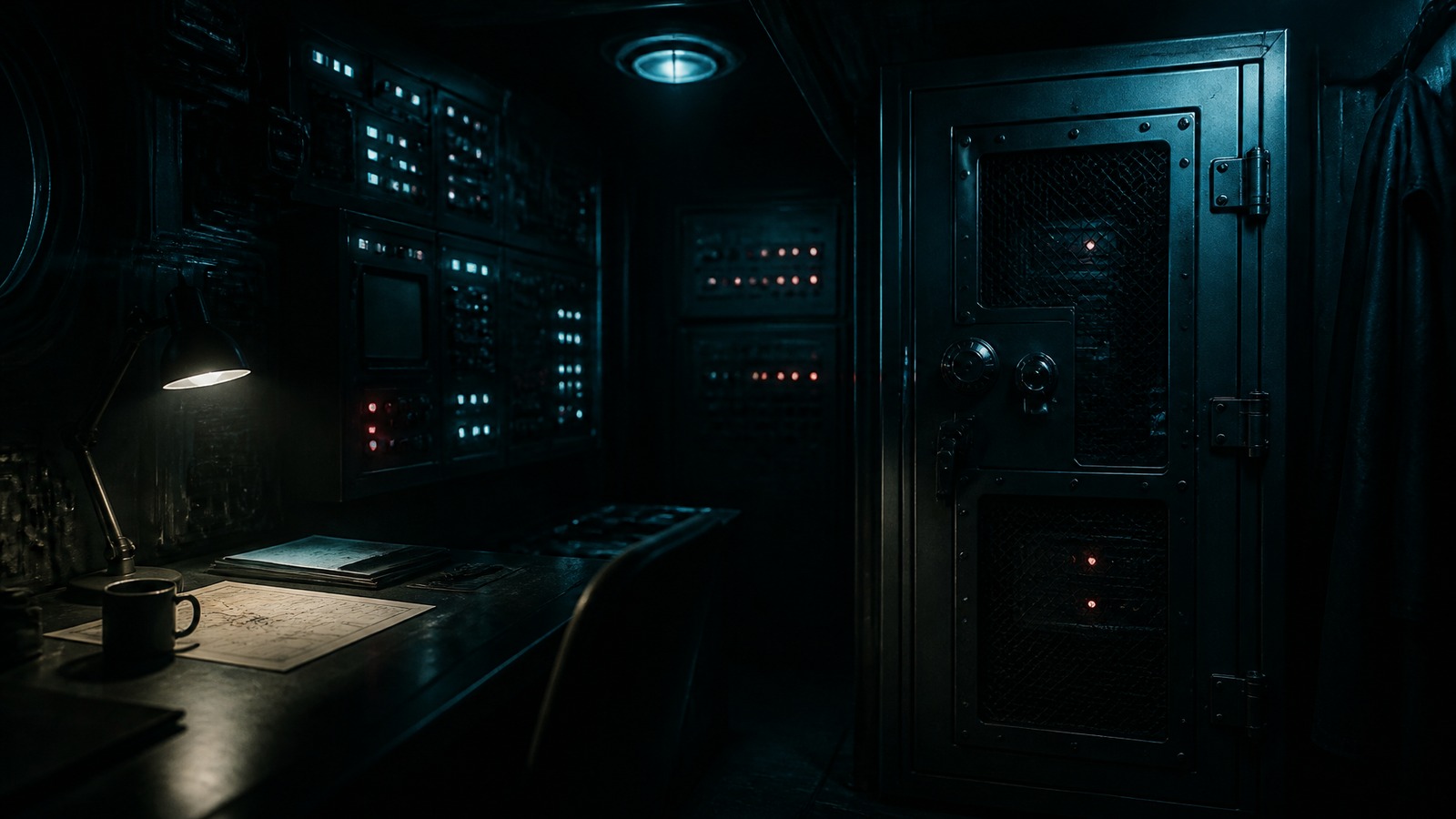 Dim maritime counter-intelligence operations alcove