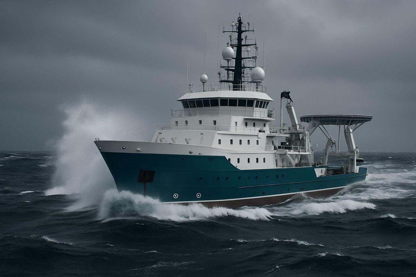 RV Tidewright — Research / command vessel