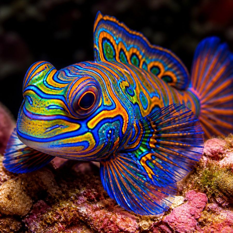 Mandarin Dragonet — Synchiropus splendidus