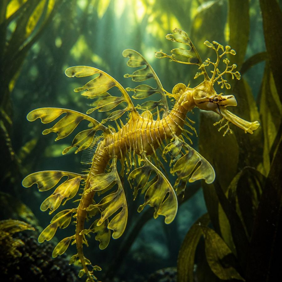 Leafy Seadragon — Phycodurus eques