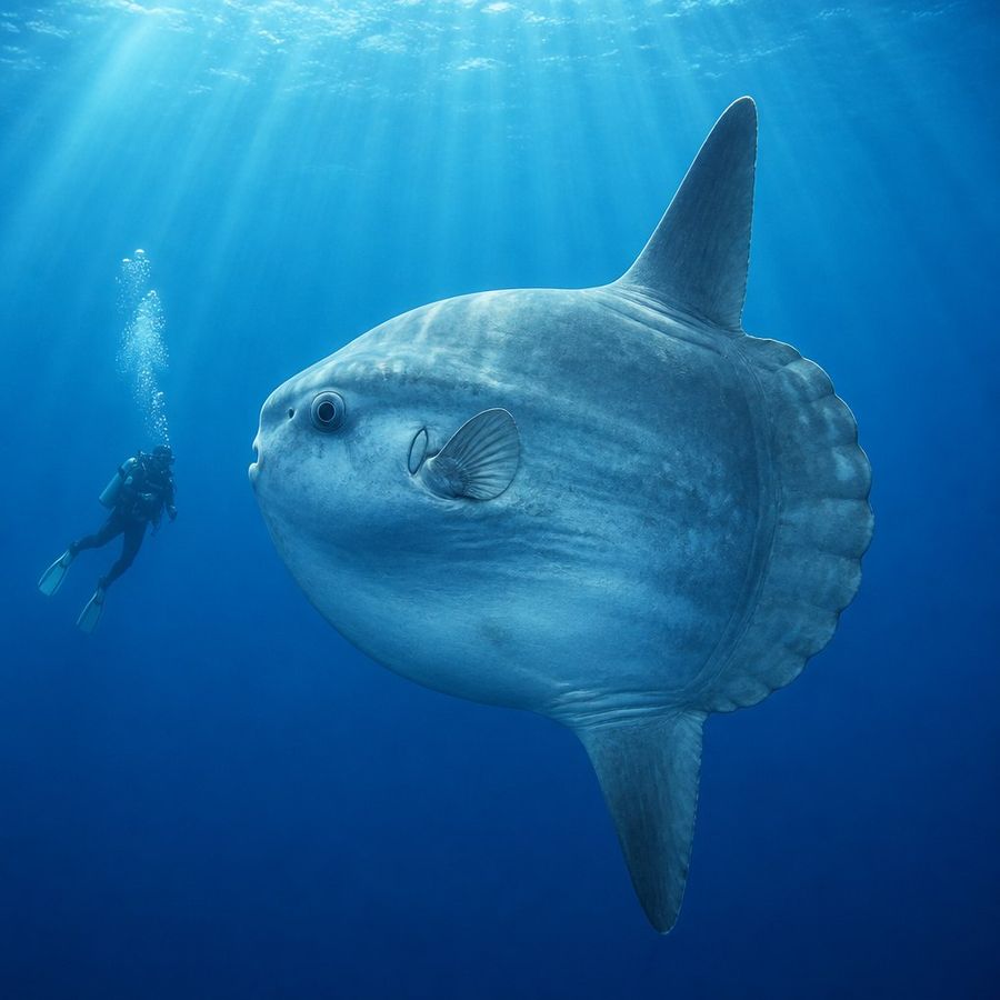 Ocean Sunfish — Mola mola