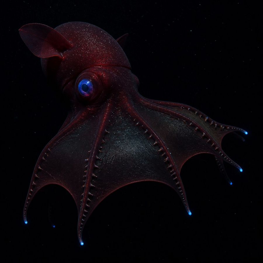Vampire Squid — Vampyroteuthis infernalis