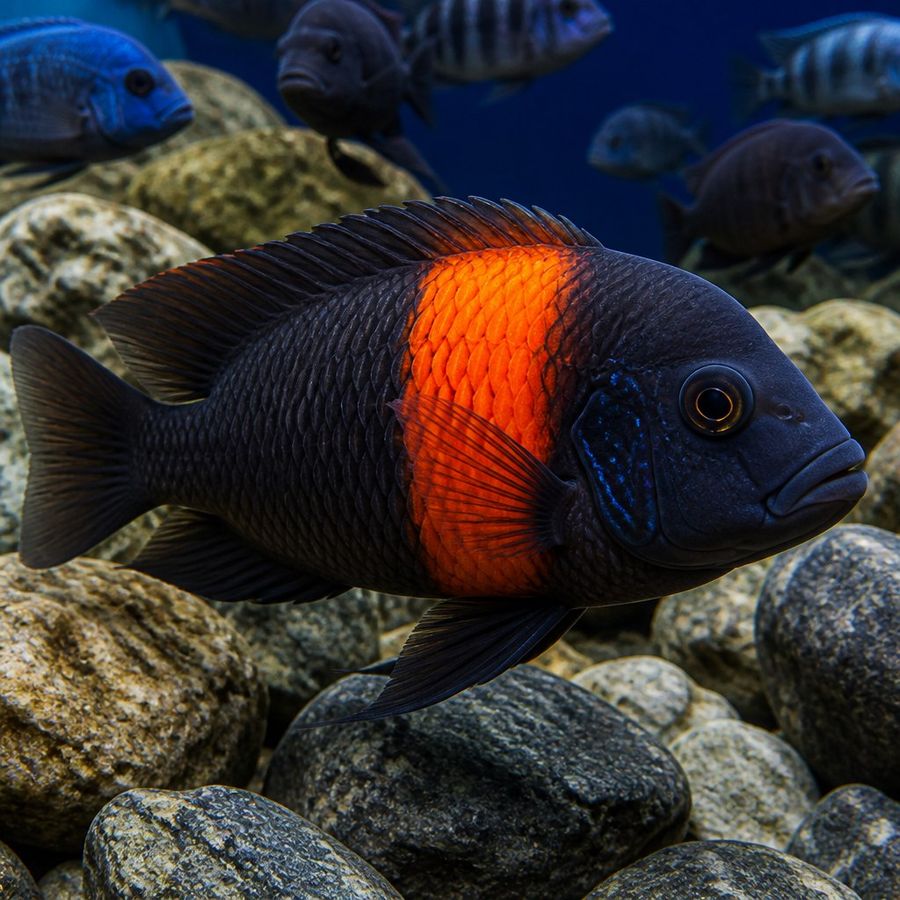 African Rift Cichlid — Tropheus moorii