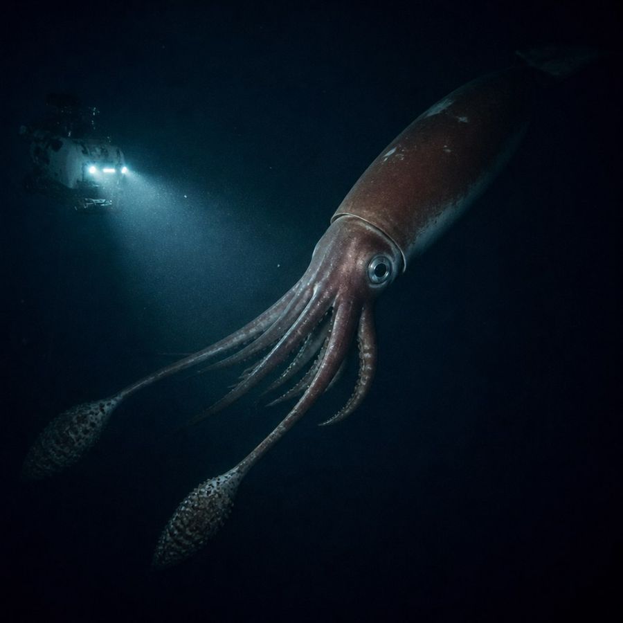 Giant Squid — Architeuthis dux