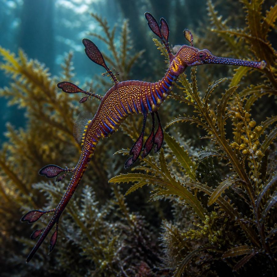Weedy Seadragon — Phyllopteryx taeniolatus