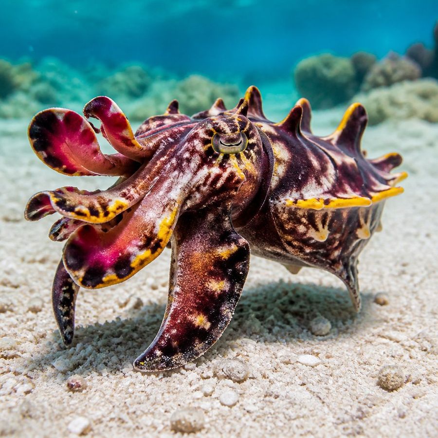 Flamboyant Cuttlefish — Ascarosepion pfefferi
