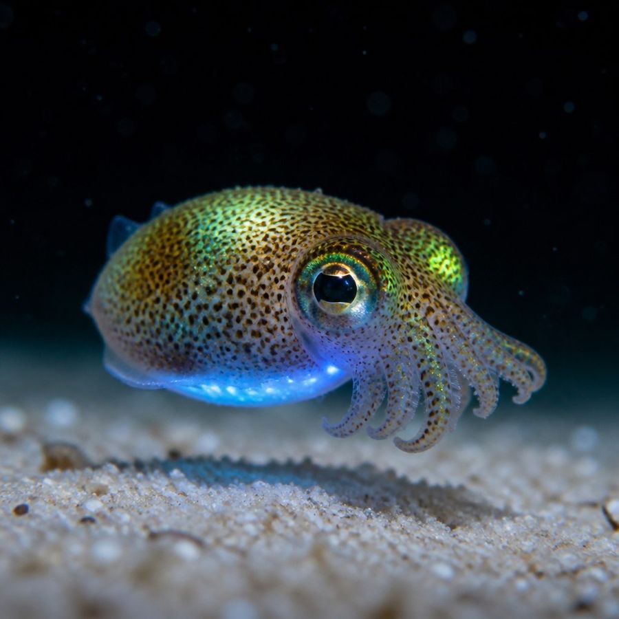 Hawaiian Bobtail Squid — Euprymna scolopes