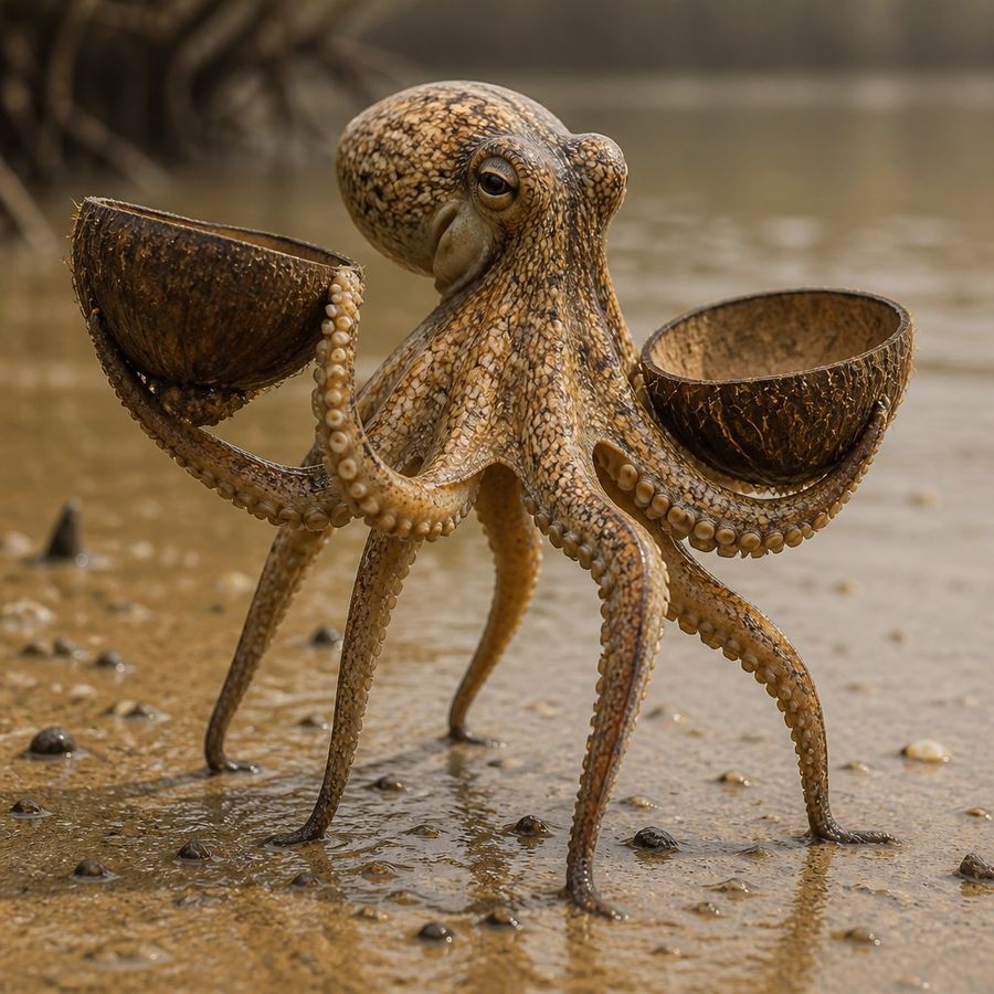 Coconut Octopus — Amphioctopus marginatus