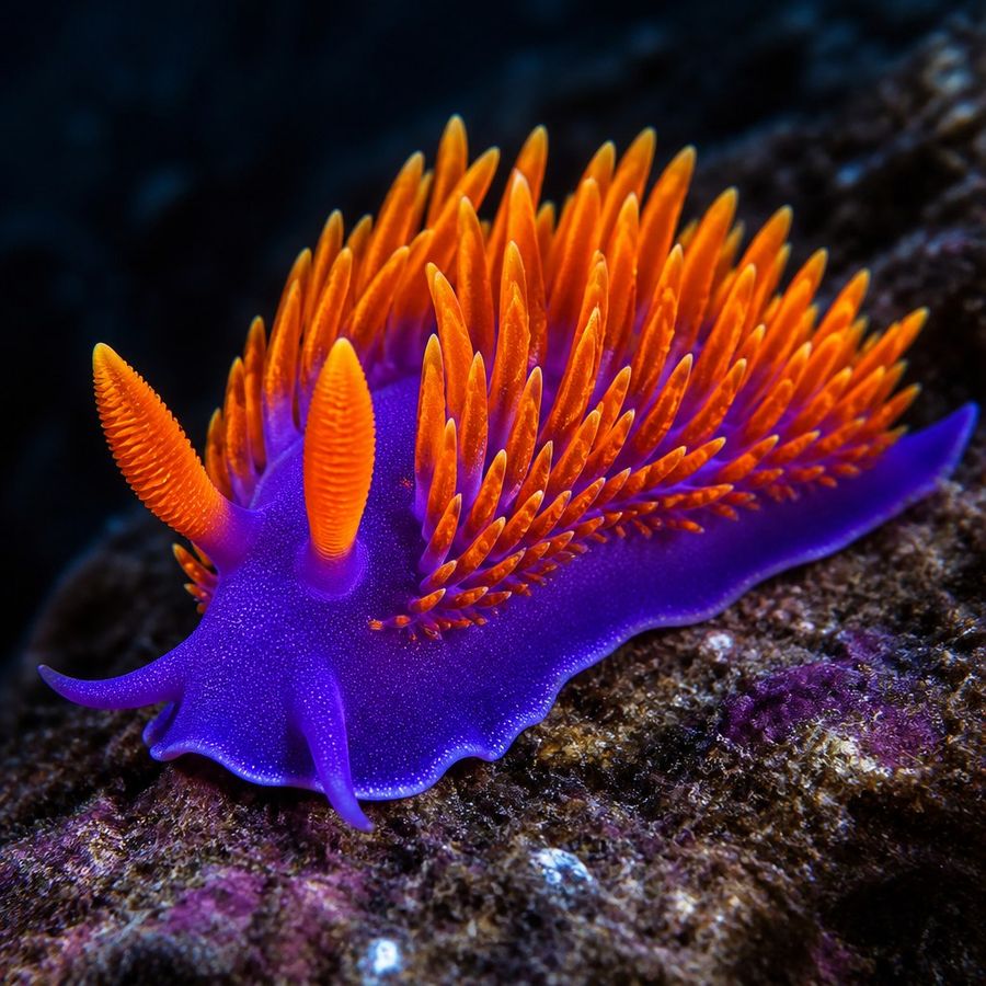 Spanish Shawl Nudibranch — Flabellinopsis iodinea