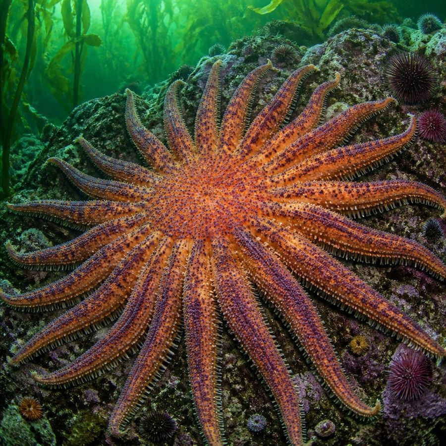Sunflower Sea Star — Pycnopodia helianthoides