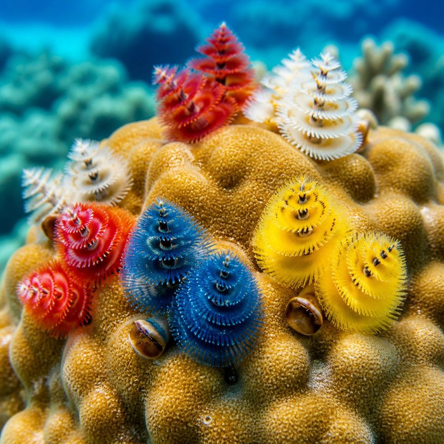 Christmas Tree Worm — Spirobranchus giganteus