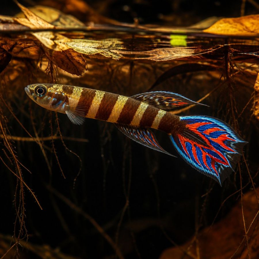 Clown Killifish — Epiplatys annulatus