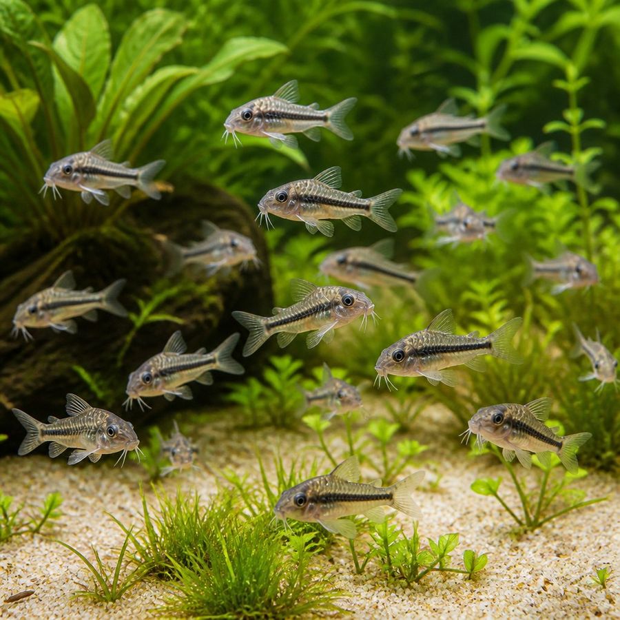 Dwarf Corydoras — Corydoras pygmaeus