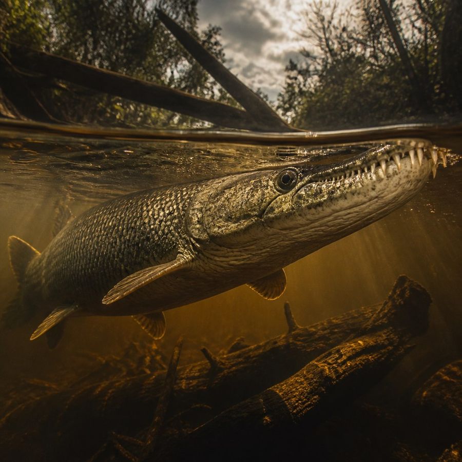 Alligator Gar — Atractosteus spatula