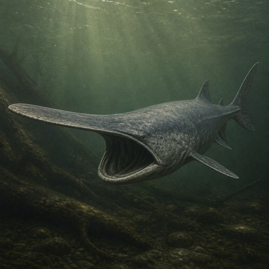 American Paddlefish — Polyodon spathula