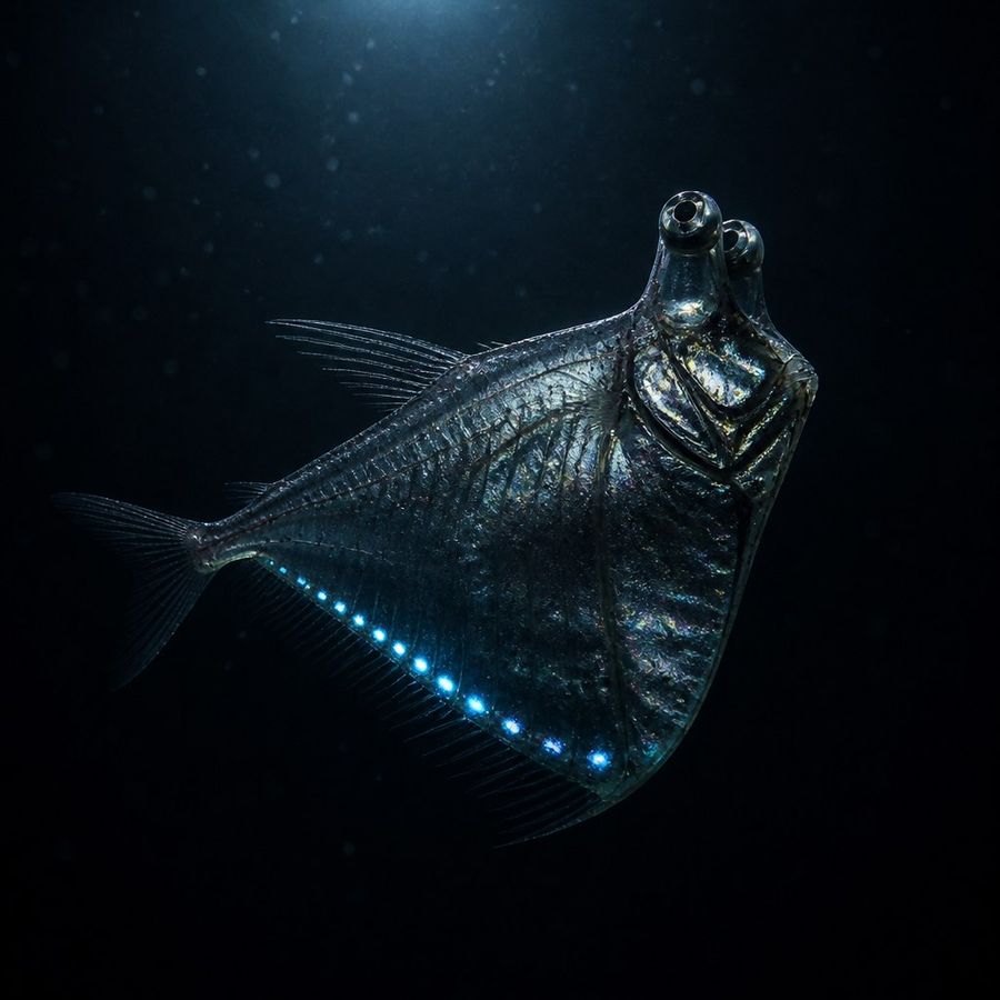 Deep-Sea Hatchetfish — Argyropelecus aculeatus