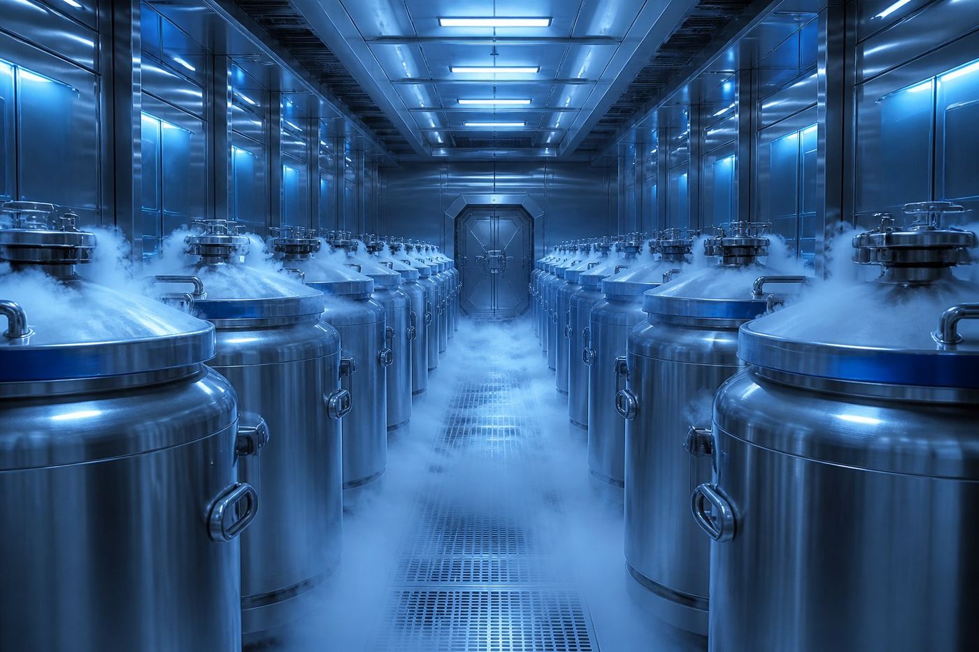 Genome cryo-vault
